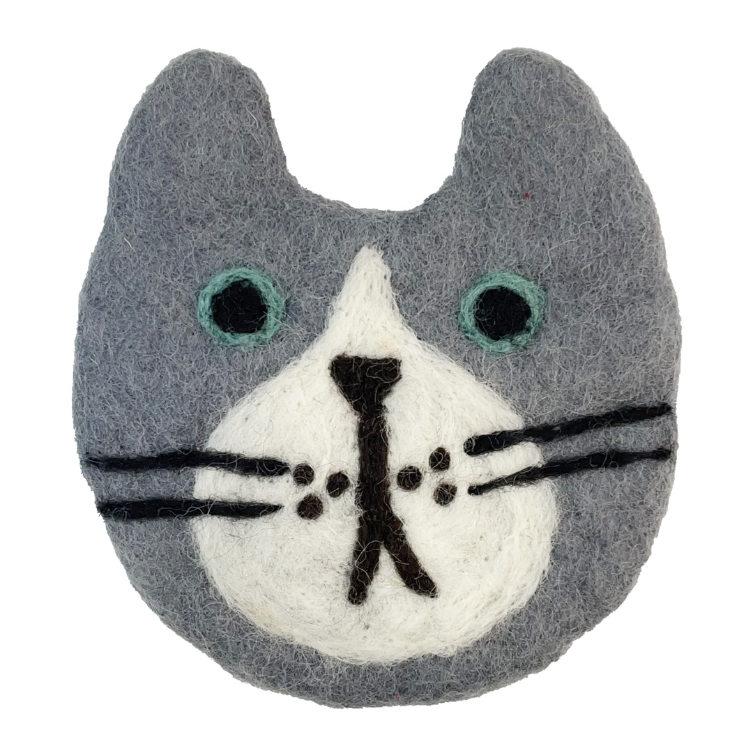 GREY CAT_COSTER